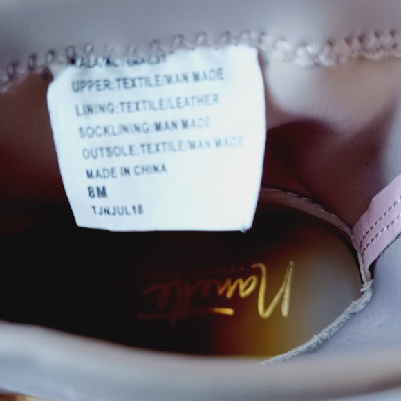 Nanette Lepore Lilac colored short sock fitting booties. Women's size 8. - Picture 8 of 11